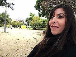 Romanian Babe Gets Huge Dick In The Ass In Public